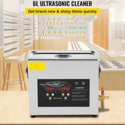 DUOKU Städmaskiner-Ultraljudstvätt--6 L-med Timer-Värme 400 W-Ultraljudseffekt 180 W