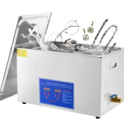 DUOKU Städmaskiner-Ultrasonisk Rengörare--27,2 L-Digital Timer och Värme-Rostfritt Stål-40kHz