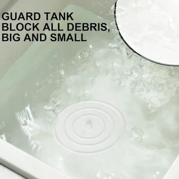 Svampar & Dukar-Universal Silikonsvamp för Handfat, Badkar, Golvskydd, Tvättrum, Kök och Badrum