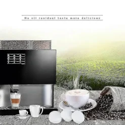 Rengöringsmedel-Universella avkalknings- och rengöringstabletter - 50 st för kaffe, vattenflaskor, te, espressomaskiner