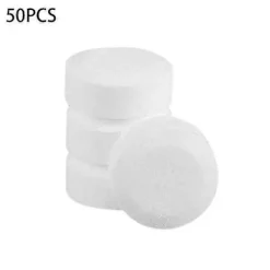 Rengöringsmedel-Universella avkalknings- och rengöringstabletter - 50 st för kaffe, vattenflaskor, te, espressomaskiner