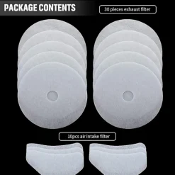 Torktumlare-Universella Torktumlare Avgasfilter, Ersättning för Torktumlarens Luddfilter, Kompatibel med Magic Chef-WELLNGS