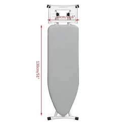 Strykjärn-Universellt Silver Vadderat Strykbrädsöverdrag Tjockt Värmebeständigt M