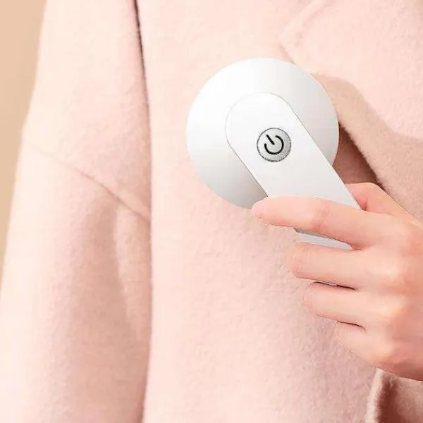 SuperDeals Dammsugare & Tillbehör-Uppladdningsbar Bärbar Elektrisk Luddborttagare – Håll Dina