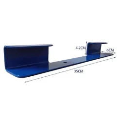 Soptunnor-Ute Hjulbehållare Fästen, Starkt Stål Hjulbehållare Fäste, Utomhus Sopbehållare Hållare Förhindrar Glidning