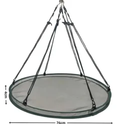 INF Tvättillbehör-Utomhus Fågelmatare Fröfångarnät - 2-pack Glasfibernät för Hängande Fågelmatare L