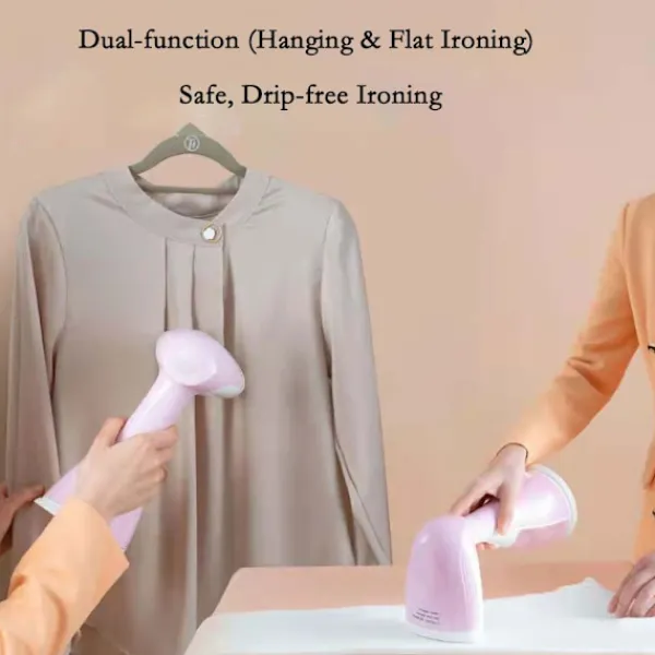 INF Strykjärn-220V EU-kontakt Handhållen Klädångare - Portabelt Strykjärn för Resor & Snabb Rynkborttagning