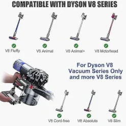 Dammsugare & Tillbehör-21.6V 8000MAh Batteri för V8 Li-Ion Dammsugare med Filter