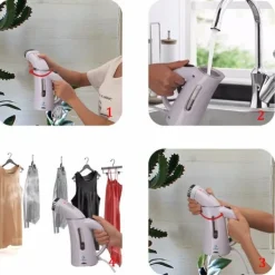 Hommy Ångtvättar-110V Ånga Stryk Strykjärn Plagg Steamer