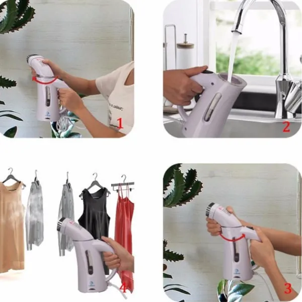 Hommy Ångtvättar-110V Ånga Stryk Strykjärn Plagg Steamer