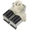 Tvättmaskiner-Vatteninloppsventil för tvättmaskin, ersättning, dubbelhuvudsolenoid AC220V-240V