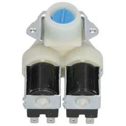Tvättmaskiner-Vatteninloppsventil för tvättmaskin, ersättning, dubbelhuvudsolenoid AC220V-240V
