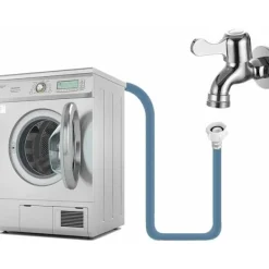 Tvättmaskiner-Vattenslang för tvättmaskin, förlängningsslang för diskmaskin, 3/4" vinklad vatteninloppsslang för diskmaskin, universell vatteninloppsslang för tvättmaskiner | Fyndiq