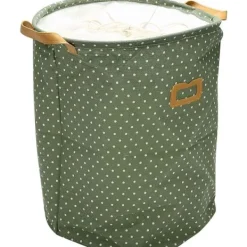 Tvättillbehör-Vattentät tvättkorg förvaringsväska tvättkorg kläder tvättkorg förvaring tvättkorg grön