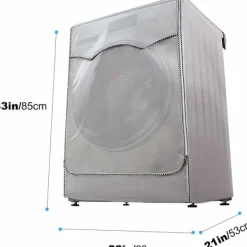 Tvättmaskiner-Vattentät tvättmaskinsöverdrag för hemmet, solskydd, frontmatad