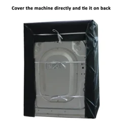 Tvättmaskiner-Vattentätt skydd för tvättmaskin eller torktumlare, lämplig för