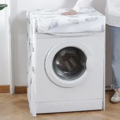 Tvättmaskiner-Vattentätt skydd, PEVA dammskydd tvättmaskin_max