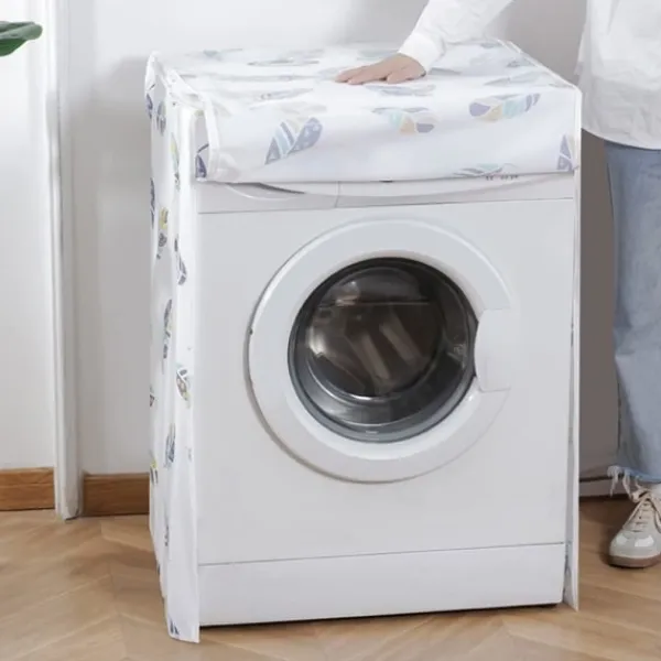 Tvättmaskiner-Vattentätt skydd, PEVA dammskydd tvättmaskin_max