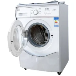 Tvättmaskiner-Vattentätt tvättmaskinskydd, skyddande tvättmaskinskydd, dammskydd för frontmatad tvättmaskin och torktumlare, passar för 8,5-10" tvättmaskiner