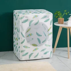 Tvättillbehör-Vattentätt tvättmaskinskydd med dragkedja, vattentätt skydd