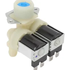 Tvättmaskiner-Vattenventil för tvättmaskin, Dubbelhuvud Sole-ventil för tvättmaskin Vatteninloppsvärde för tvättmaskin Lätt att installera tvättmaskin