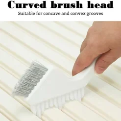 LBSS Fönsterrengöring-V-formad spaltrengöringsborste Multi Corner Multifunktionella rengöringsverktyg för vardagsrummet