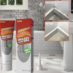 Rengöringsmedel-Väggmögelborttagare Rengöringsmedel Tätningsmedel Gel Pool Kakel Gap Spot Mögelborttagare Tvättmaskin Badrum Mögel Gel