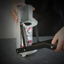 EASTVAPS Soptunnor-Väggmonterad 47 cl burkkross med spakhandtag för enkel flask- och burkkomprimering