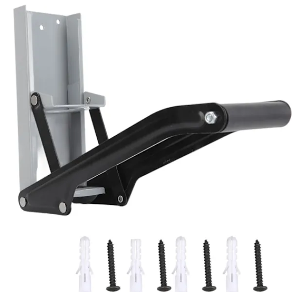 Soptunnor-Väggmonterad Burkpress Stark Metall Mjukt Handtag Halkfri Matta Enkel Krossning Plåt Ölburk Kross Grå