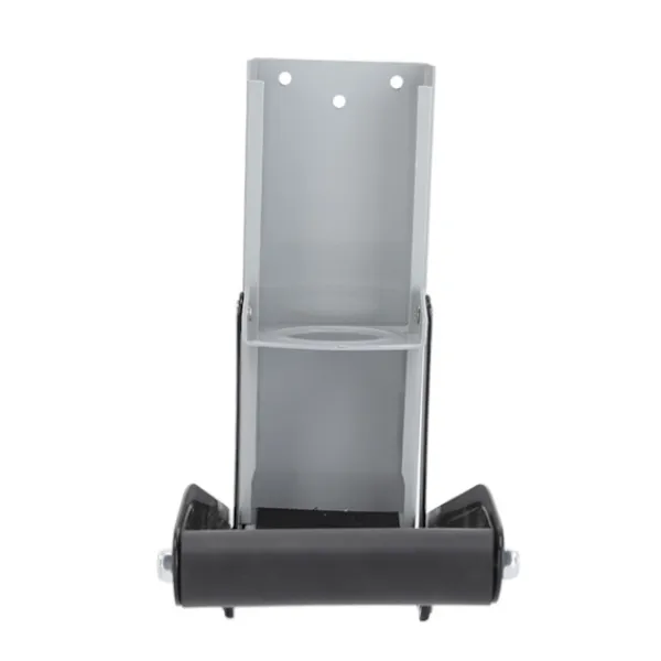 Soptunnor-Väggmonterad Burkpress Stark Metall Mjukt Handtag Halkfri Matta Enkel Krossning Plåt Ölburk Kross Grå