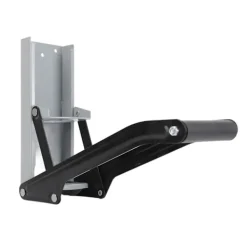 Soptunnor-Väggmonterad Burkpress Stark Metall Mjukt Handtag Halkfri Matta Enkel Krossning Plåt Ölburk Kross Grå