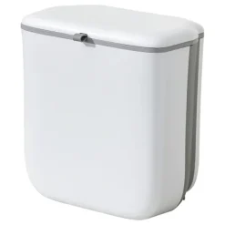 Soptunnor-Väggmonterad hopfällbar kökssopkorg hushåll stor kapacitet skåp kök dedikerad hängande