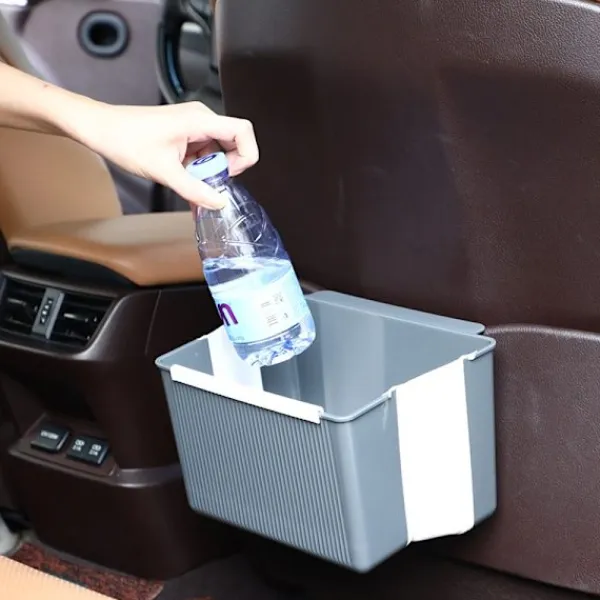 Soptunnor-Väggmonterad hopfällbar soptunna för kök