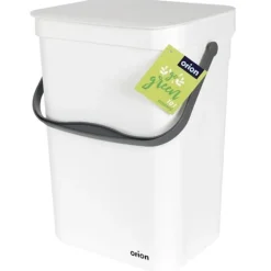 Orion Soptunnor-Väggmonterad 10L Soptunna med Lock och Handtag