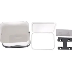 Orion Soptunnor-Väggmonterad 10L Soptunna med Lock och Handtag