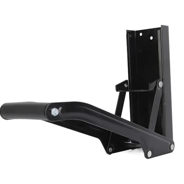 Soptunnor-Väggmonterad metallburkpress Mjukt handtag Halkfri matta Enkel krossning Ölburkpress Svart