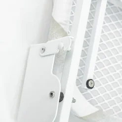 Strykjärn-Väggmonterad Strykbräda 180 Graders Rotation Hängande för Vardagsrum Litet Utrymme Vit Grå 92cmx31cm