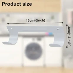 Strykjärn-Väggmonterad strykbräda - Väggmontering - för tvättstuga - Svart (Vit)