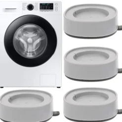 Tvättmaskiner-Vibrationsdämpande fötter för tvättmaskin