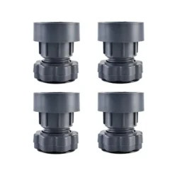 Tvättillbehör-Vibrationsdämpande tvättmaskin 4 st justerbara