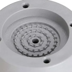 DAO Tvättmaskiner-Vibrationsdämpare, 4 stycken universella vibrationsdämpare antivibrationsmattor för tvättmaskin och torktumlare 4cm (grå, 4cm) [DB]