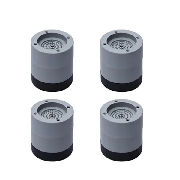 Tvättmaskiner-Vibrationsdämpare Kompatibel med Tvättmaskin/Torktumlare - Grå