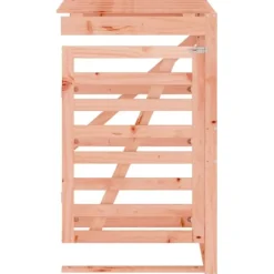 vidaXL Soptunnor-Förlängning till skjul för sopkärl massivt douglasträ