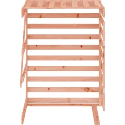 vidaXL Soptunnor-Förlängning till skjul för sopkärl massivt douglasträ