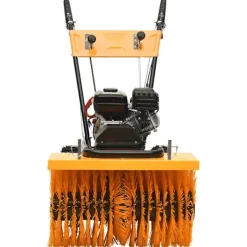 vidaXL Städmaskiner-2-i-1 snöslunga och sopmaskin bensindriven 6,5HK