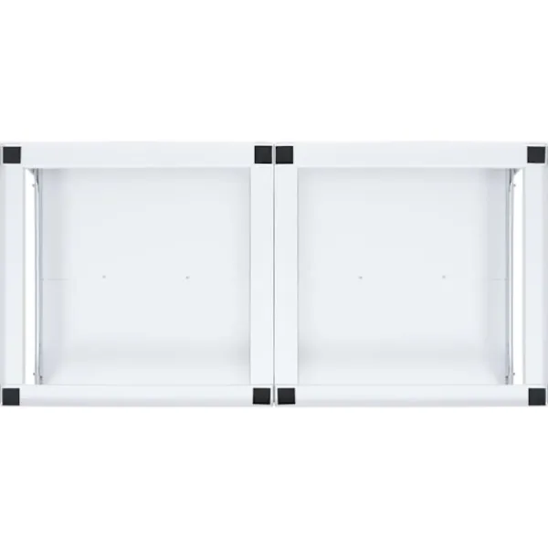 vidaXL Tvättmaskiner-Sockel för tvättmaskin med utdragbar hylla vit