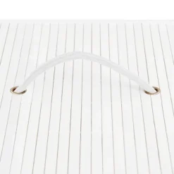 vidaXL Tvättillbehör-Tvättkorg bambu med 1 sektion