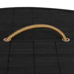 vidaXL Tvättillbehör-Tvättkorg för hörn bambu 60 L