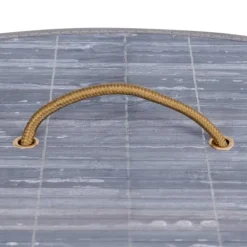 vidaXL Tvättillbehör-Tvättkorg för hörn bambu 60 L