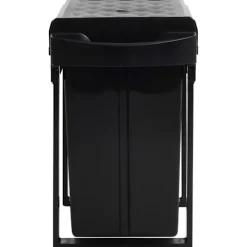 vidaXL Soptunnor-Utdragbar sophink mjuk stängning 36 L